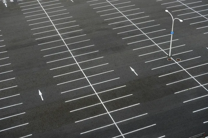 A clean, well-maintained empty lot ready for flexible use