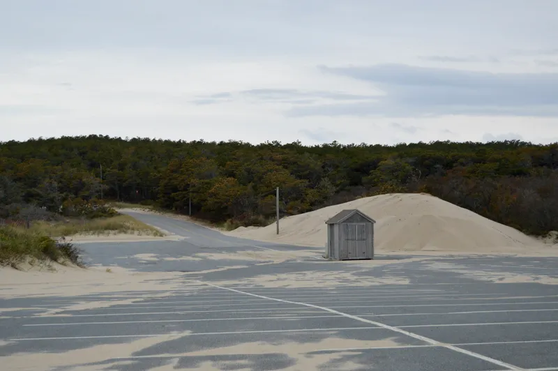An empty lot with potential for various uses